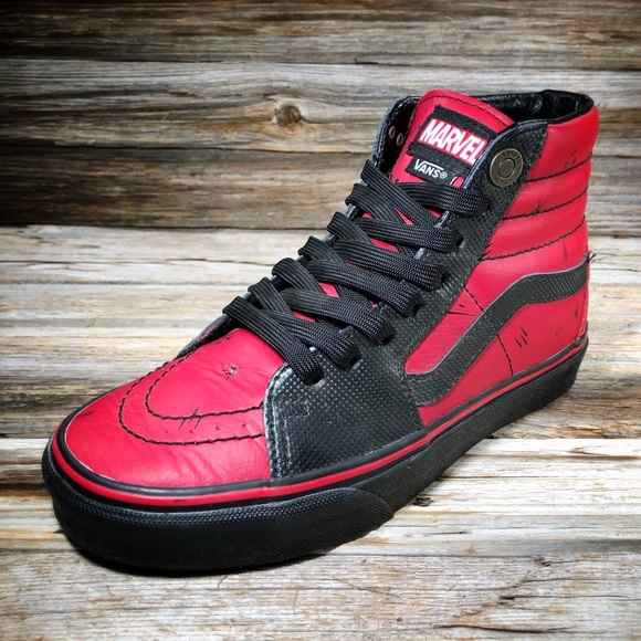 deadpool vans shoes